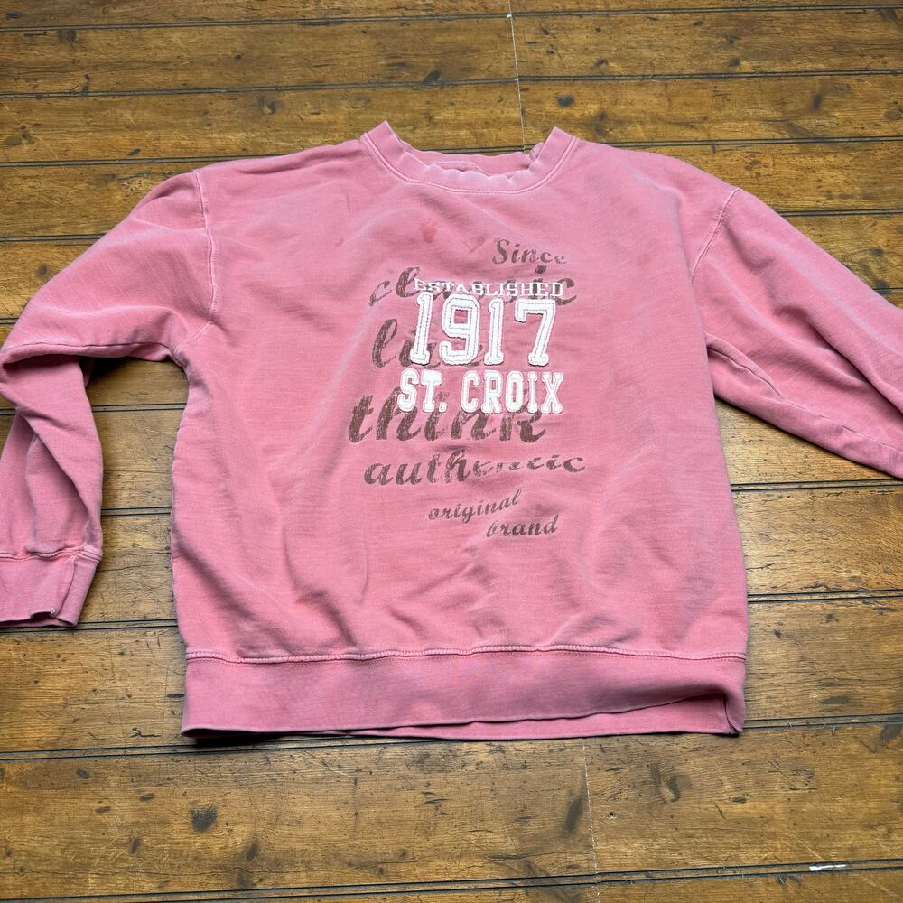 US Vintage athletic‎ department 1917 st croix crewneck